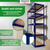 Stagecaptain Heavyrack Scaffale con Ripiani in Legno Blu, max. 875 kg thumbnail 3
