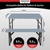 Stagecaptain BBDL-119 GY Hirschgarten Set Tavolo Da Birreria Con Schienale Per Balcone 119 cm Grigio thumbnail 3