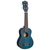 Cascha HH 2266L Premium Mahonie Sopraan-Ukulele Set Blauw - L thumbnail 3