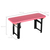 Stagecaptain BB-55 PI Hirschgarten Bierzeltbankerl Rosa Set da 4 thumbnail 3