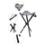 Tabouret Pliable Trépied Stagecaptain TP-345 GY thumbnail 3