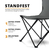 Stagecaptain CS-4547 GY Campingtisch-Set klein Grau thumbnail 3