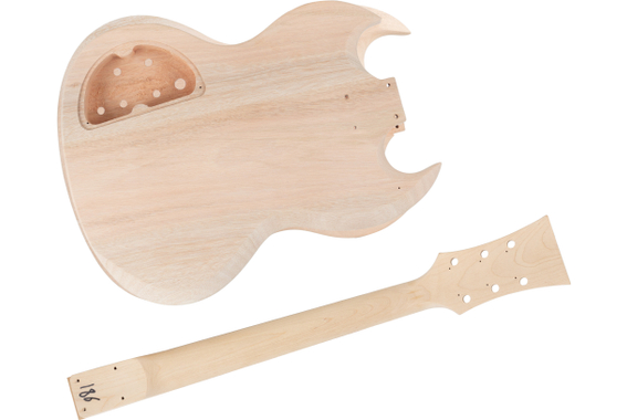 Rocktile E-Gitarren Bausatz Double Cut-Style  - Retoure (Zustand: sehr gut) image 3