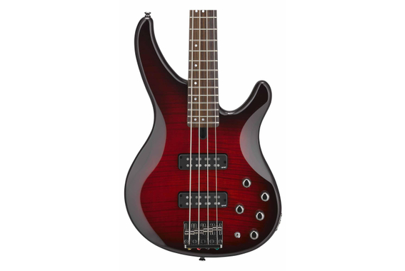 Yamaha TRBX604FM Dark Red Burst image 3