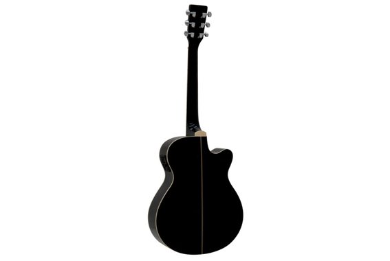 Dimavery AW-400 Guitare Western Gaucher Noire image 3