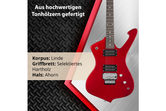 Rocktile MG-3012 Sidewinder Metallic Red  - Retoure (Zustand: gut) image 3