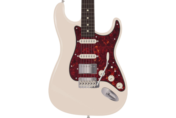 Fender Made in Japan Hybrid II 2026 Collection Stratocaster HSS Satin Shell Pink image 3