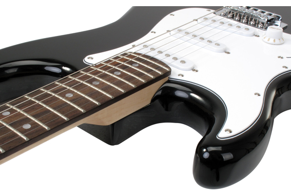 Rocktile Pro ST3-BK/RW-L Linkshänder (Lefty) E-Gitarre Black  - Retoure (Zustand: gut) image 3