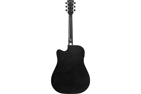 Ibanez AW84CE-WK Weathered Black image 3