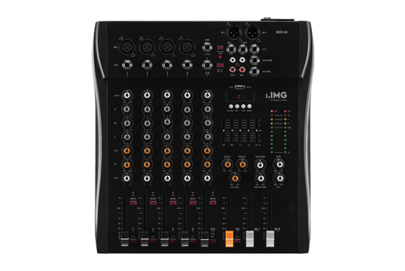 IMG Stageline MXR-60 USB Mixer met Bluetooth Set image 3