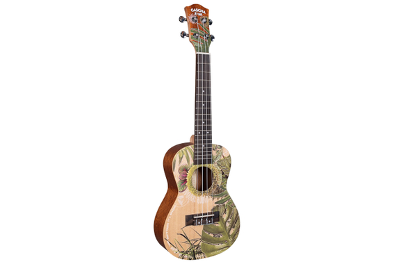 Cascha Art Series Konzert Ukulele Leafy  - Retoure (Zustand: gut) image 3