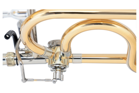 Lechgold QP-17GL Trombone Quart en Laiton Doré image 3