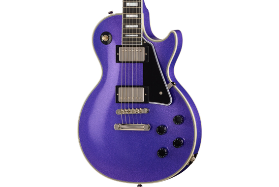 Epiphone Les Paul Custom Amethyst Sparkle image 3