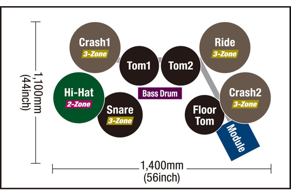 Yamaha DTX6K3-X E-Drum Kit image 3