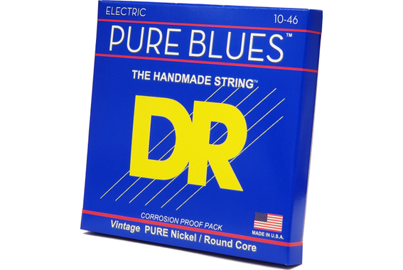 DR Strings Pure Blues PHR-10 Medium 10-46 image 3