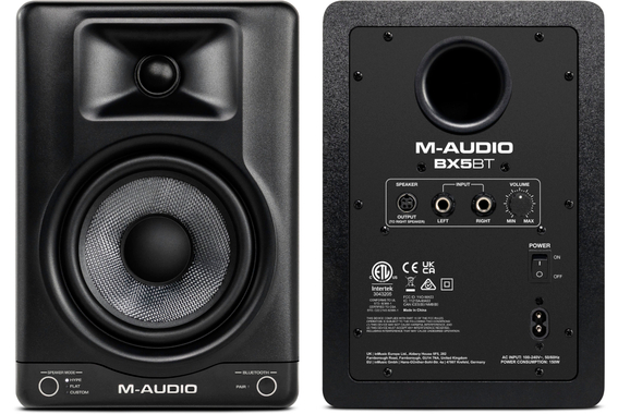 M-Audio BX5BT 5" Set Coppia Monitor Da Studio Con Supporti image 3