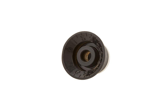 Gibson Top Hat Manopole Nere Con Inserto Dorato 4 Pz. image 3