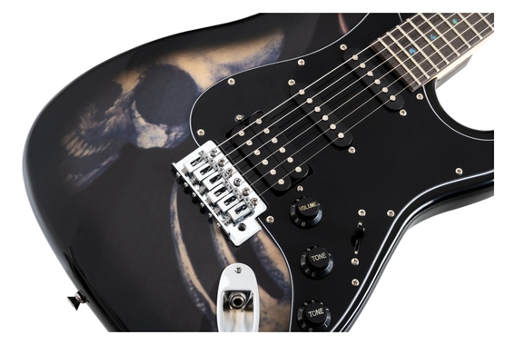 Rocktile Pro ST60-SK Chitarra elettrica Skull image 3