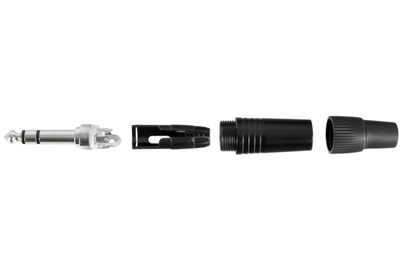Pronomic JPLUG Fiche Jack Stéréo Noire Pack de 20 image 3