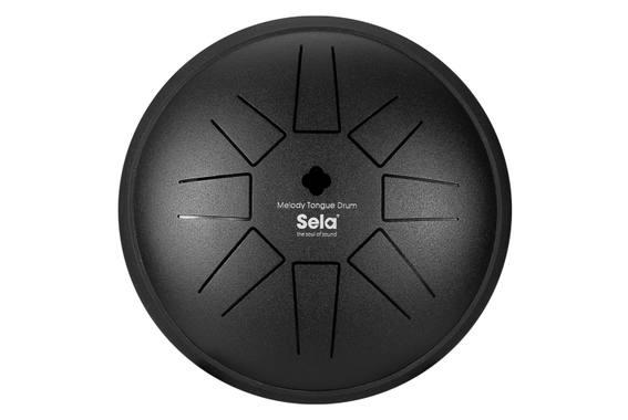 Sela Melody Tongue Drum 6" C Major Noir image 3