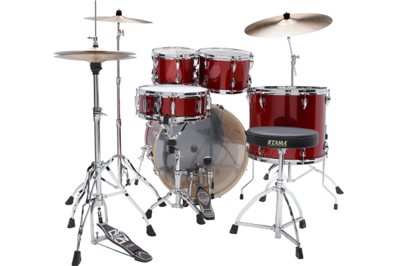 Tama IP52H6W-BRM Imperialstar Drumkit Burnt Red Mist Set incl. Gigbags image 3