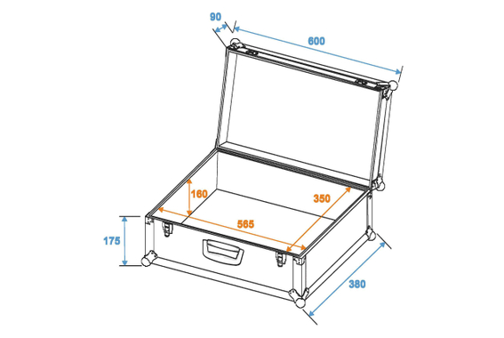 Roadinger Universele Koffer Case Tour Pro image 3