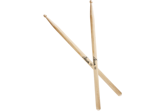 5 Paar XDrum Drumsticks 5B Wood Tip image 3