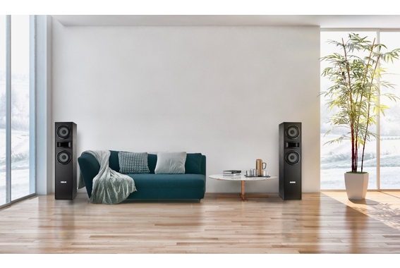 McGrey HTS-65320 BK HiFi Standlautsprecher Paar schwarz 2x 80W RMS image 3