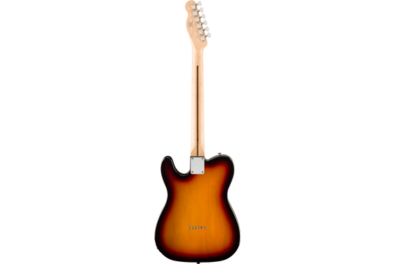 Squier Affinity Series Dunne Halvakoustische Gitaar 3-Color Sunburst image 3