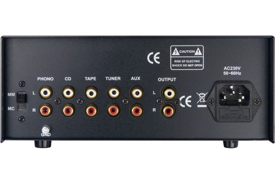 Dynavox TPR-3 Préampli Phono À Lampes Argent image 3