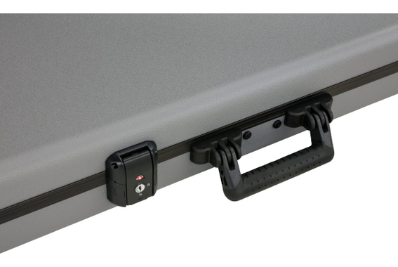 Fender Deluxe Molded Case voor Stratocaster/Telecaster Zilver/Blauw image 3