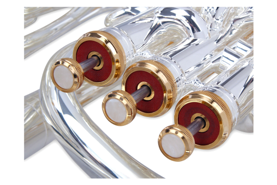 Lechgold Supreme ET-483S Eb Tuba versilbert  - Retoure (Zustand: sehr gut) image 3