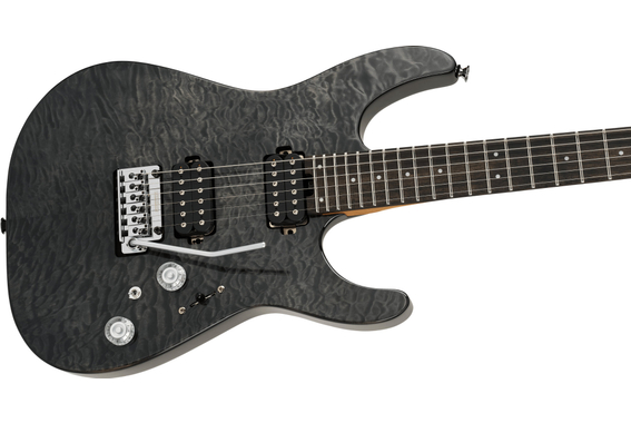 Charvel Pro-Mod Plus Dinky DK24 HH 2PT E Quilt Maple Midnight Ocean image 3