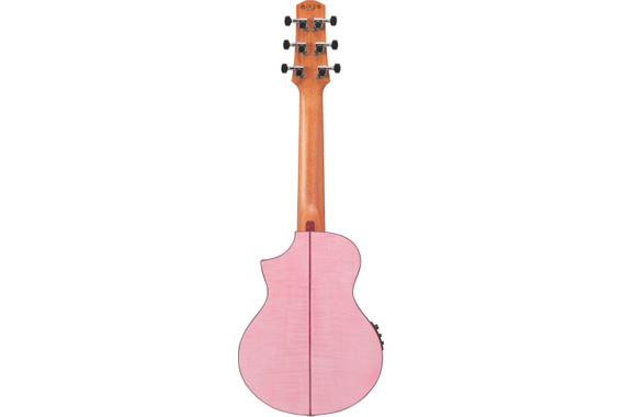 Ibanez EWP17M2E-SMO Piccolo Gitaar Strawberry Milk Open Pore image 3