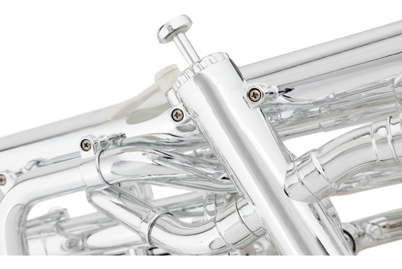 Classic Cantabile KEU-30SR MardiBrass Kunststoff Bb-Euphonium Silber image 3