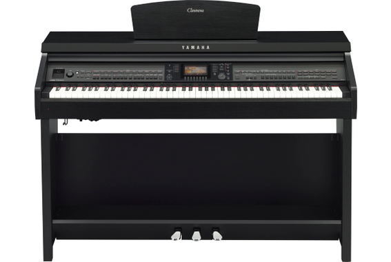 Yamaha CVP-701 B Clavinova Digitale Piano Zwart Mat Set image 3