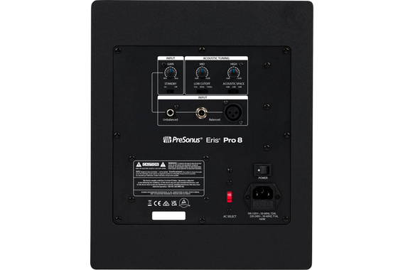 Presonus Eris Pro 8 Moniteur De Studio Actif Simple image 3