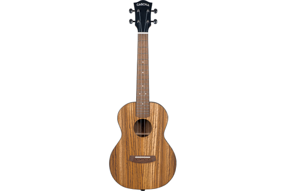 Cascha Tenor Ukulele Zebra Wood Set image 3