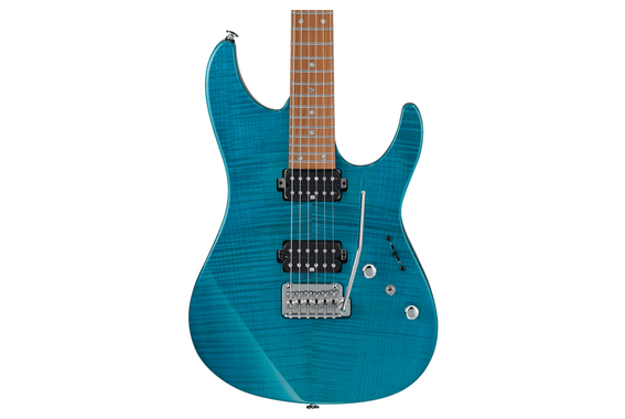Ibanez MM1-TAB Guitare Électrique Transparent Aqua Blue image 3