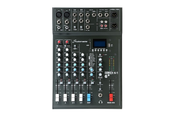 Studiomaster Club XS 6+ Mixer Set image 3