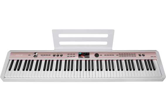 NUX NPK-20-WH Digitale Piano 88 Toetsen Wit Set image 3