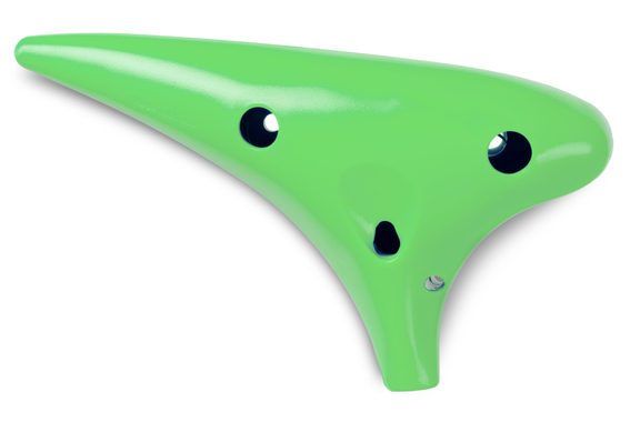 Classic Cantabile Ocarina verde image 3