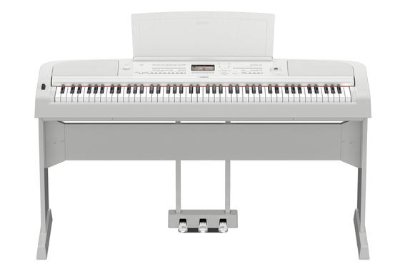 Yamaha DGX-670 WH Portable Piano White Set image 3