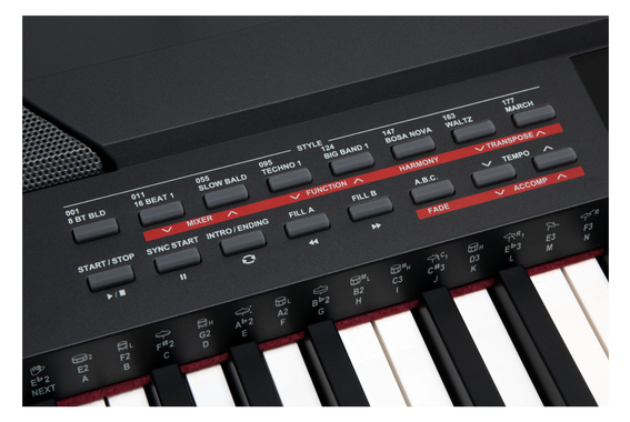 Classic Cantabile SP-250 BK Stagepiano nero Deluxe Set incl. supporto, panca, cuffie e scuola image 3