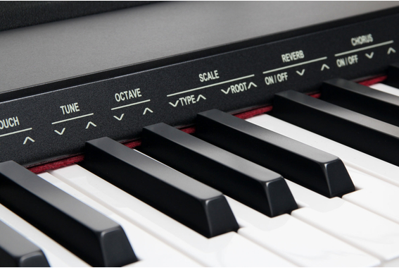 Classic Cantabile SP-150 BK Stagepiano zwart Set incl. standaard, koptelefoon en pedaal image 3