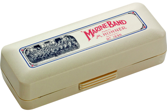Hohner Marine Band Classic Harmonica F Mineur Harmonique image 3