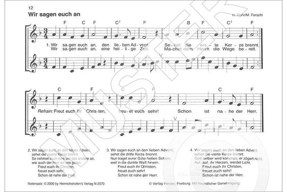 Flötenvogels Winterliederen (Blokfluit) image 3