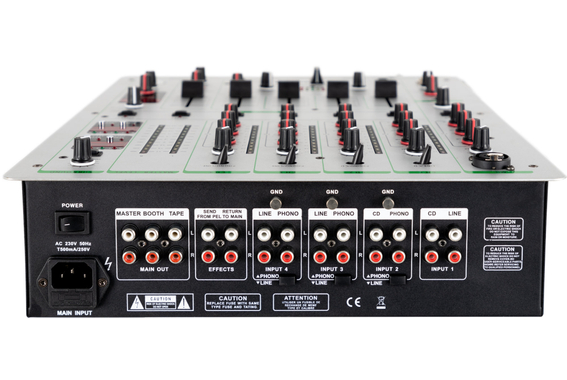Pronomic DJM500 5-Kanal DJ-Mixer  - Retoure (Zustand: sehr gut) image 3