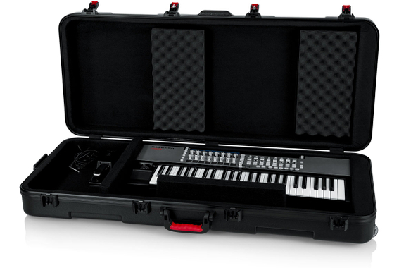 Maletín para Teclado Gator GTSA-KEY61 con Ruedas image 3
