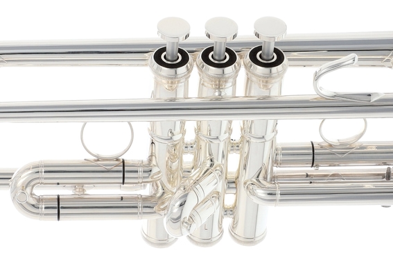 B&S Personality PBB Benny Brown Bb-trompet verzilverd image 3